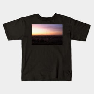 Morning light roadside Kids T-Shirt